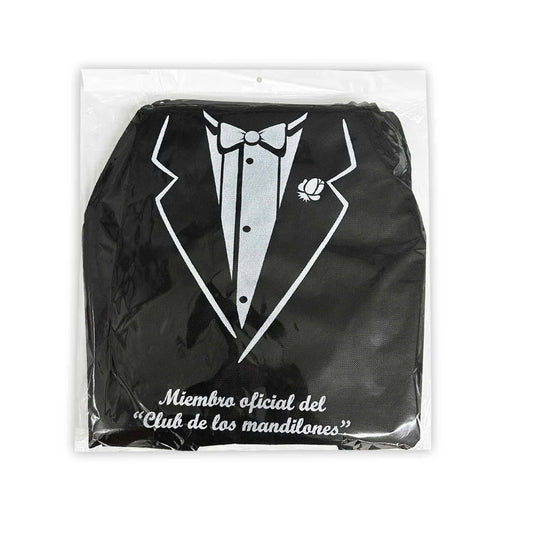 Mandiles para Boda Smoking Paquete 10 pzas