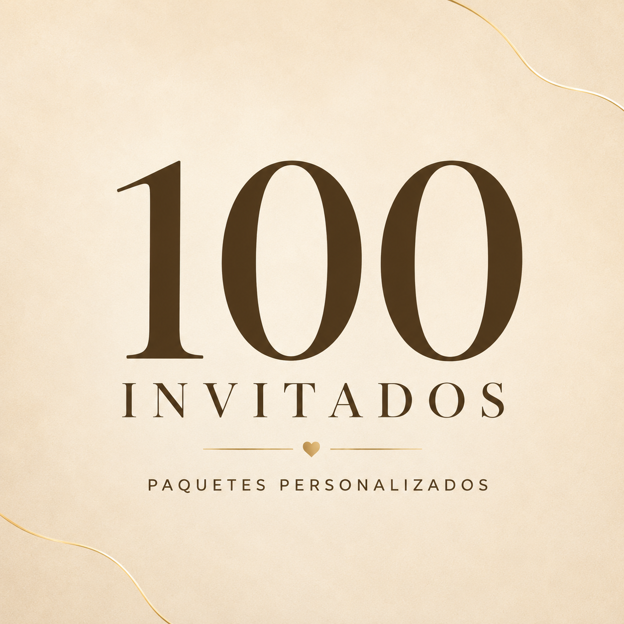 Paquetes Boda 100 Invitados