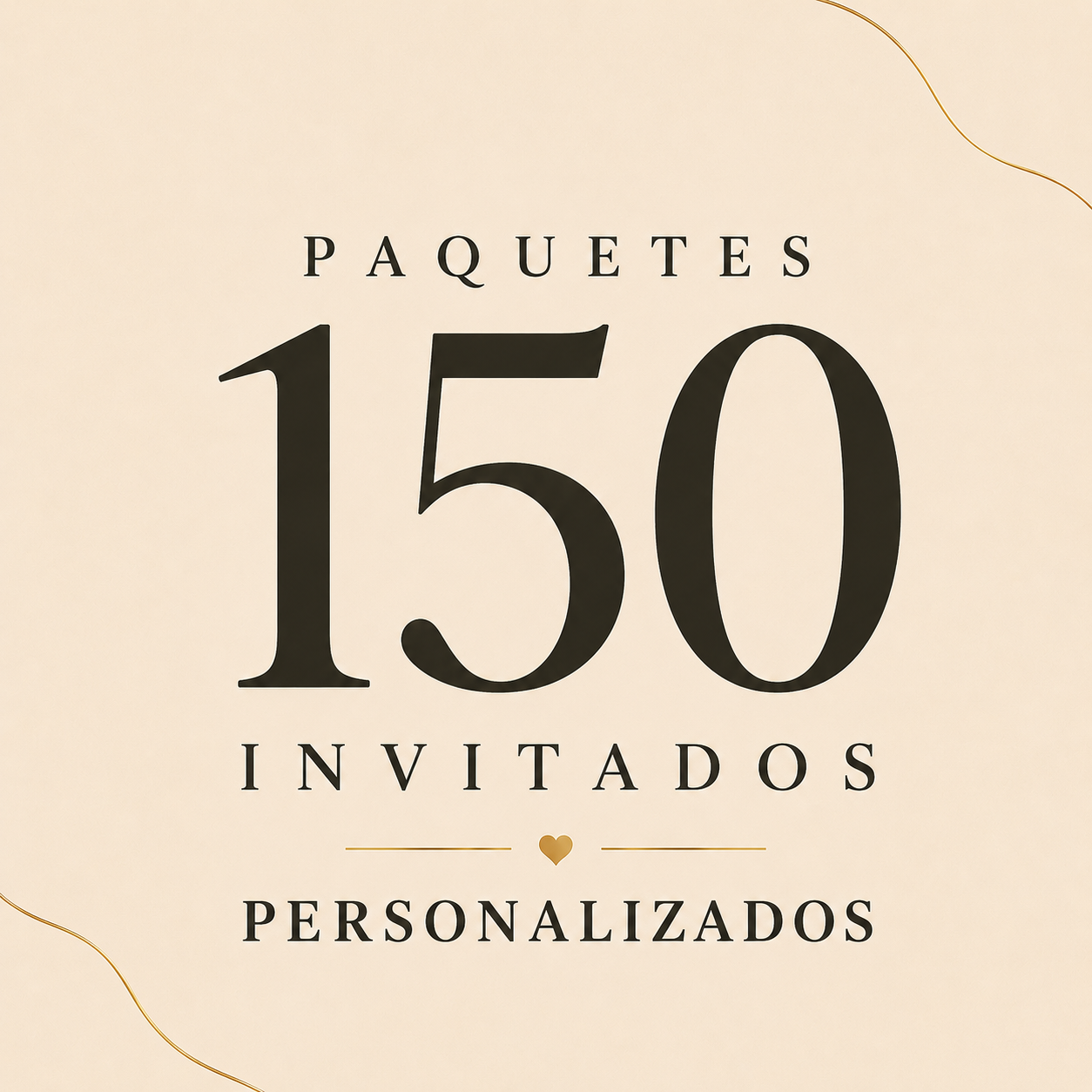 Paquetes Boda 150 Invitados