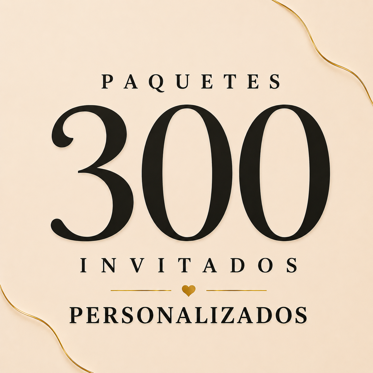Paquetes Boda 300 Invitados