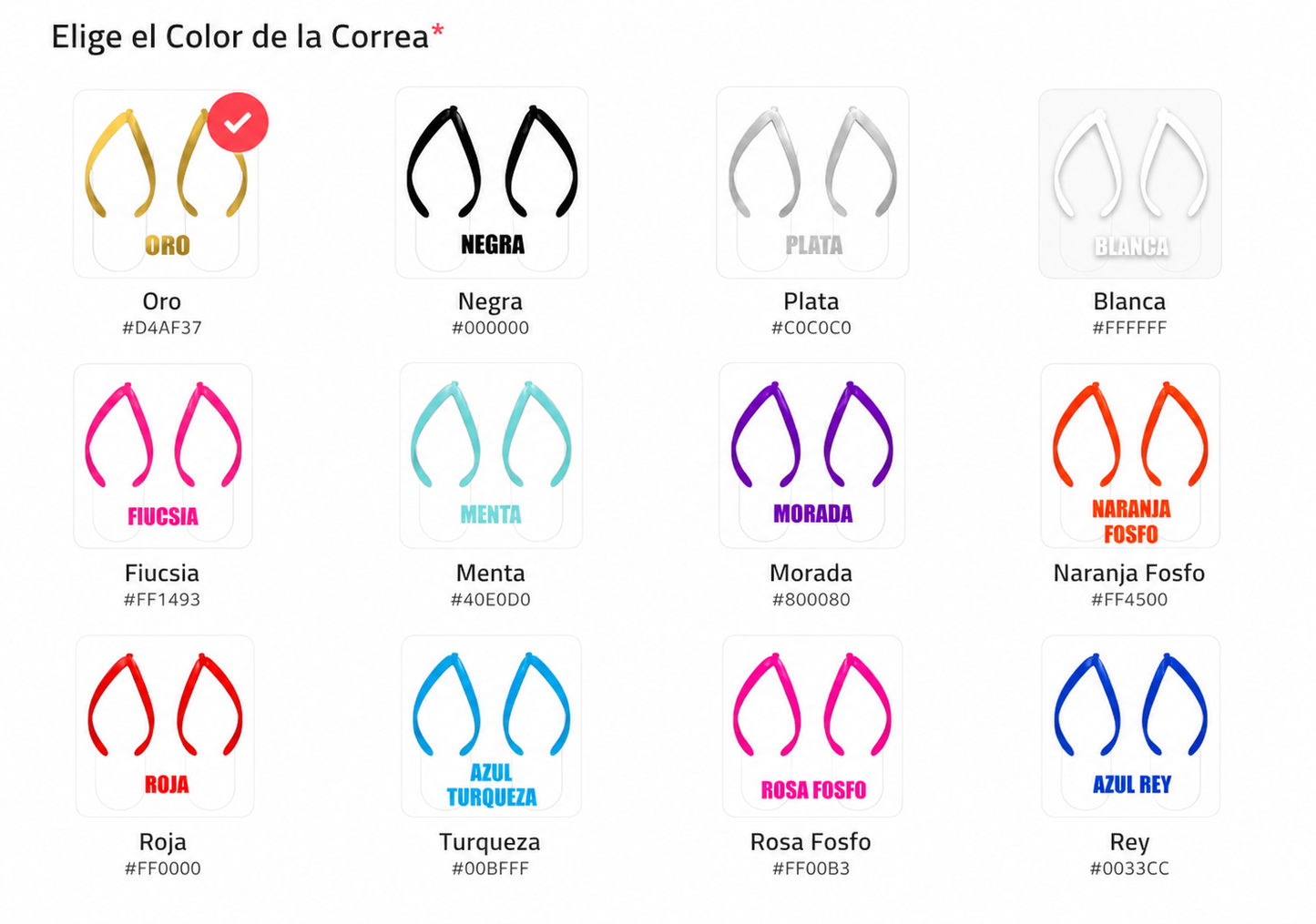 Sandalias para Eventos Personalizadas