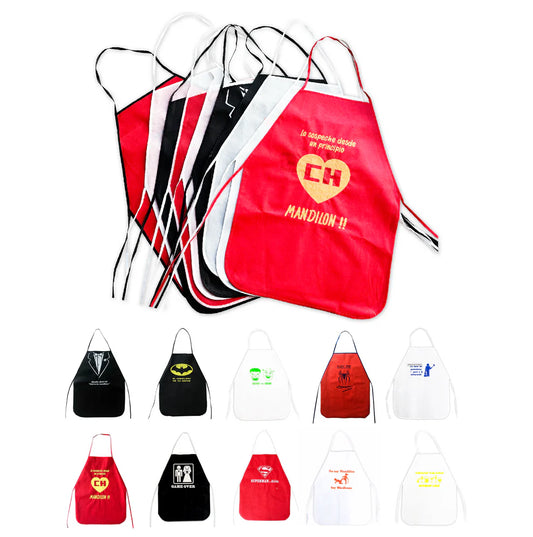 Paquete Mandiles mix 10pz