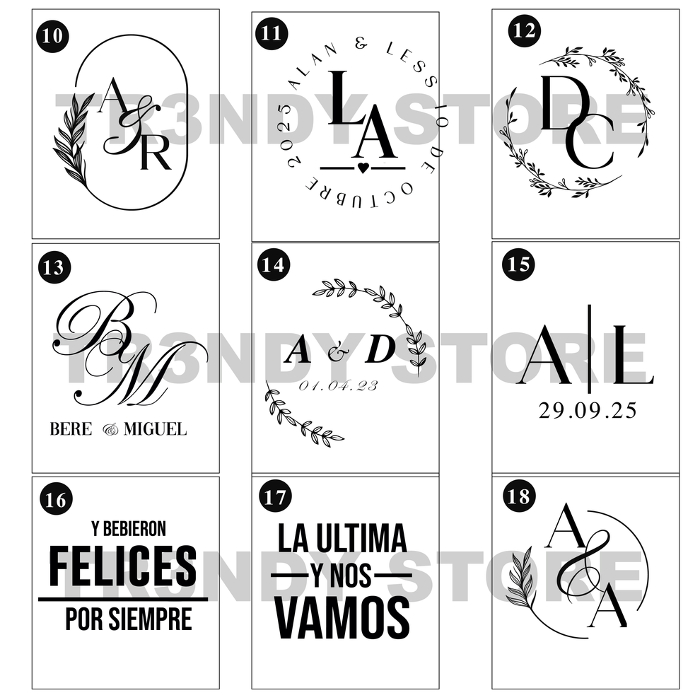 Paquete Integral para Boda | 100 Invitados · Vaso Drinking + Pantunflas