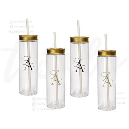 Vaso Skinny Pet Personalizado para Invitados | Eventos & Bodas