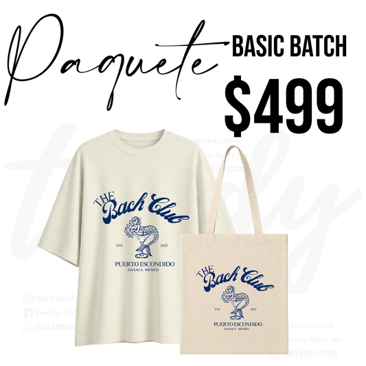 Kit Despedida de Soltera Playa “Basic Club” | Playeras & Bolsas  Personalizados para Bride Squad