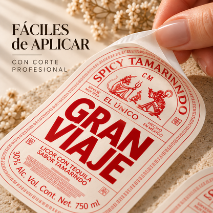 Etiquetas Personalizadas para Capitanes de Mesa- Gran Malo