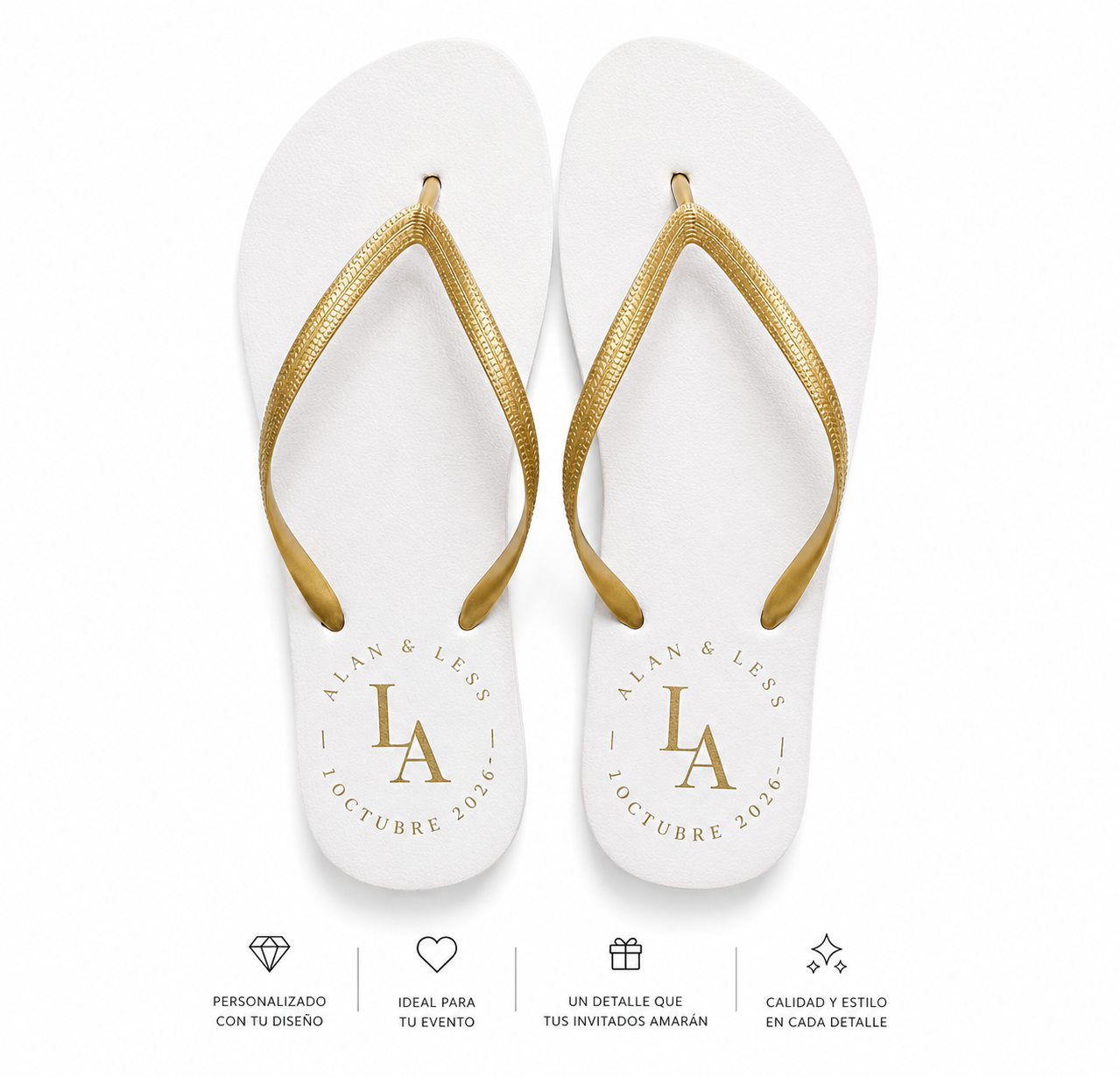 Sandalias para Eventos Personalizadas