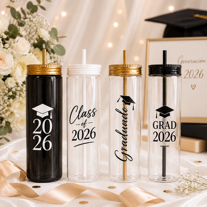 Vaso Skinny Pet Personalizado | Graduación