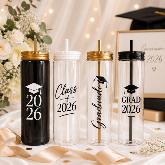 Vaso Skinny Pet Personalizado | Graduación